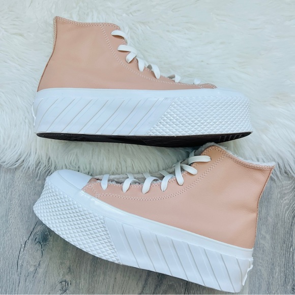 NWT Converse Chuck Taylor All Star Lift 2X Platform Cozy Tones Women’s Shoes - Picture 5 of 8